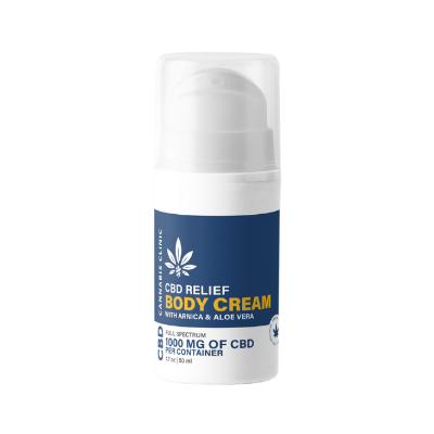 Cannabis Clinic CBD Arnica Relief Cream (1000mg)