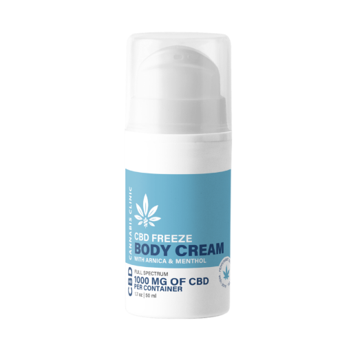 Cannabis Clinic CBD Freeze Relief Cream (1000mg)