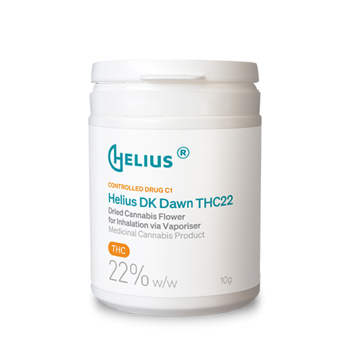 Helius DK Dawn THC22 (Sativa) 10mg Pottle