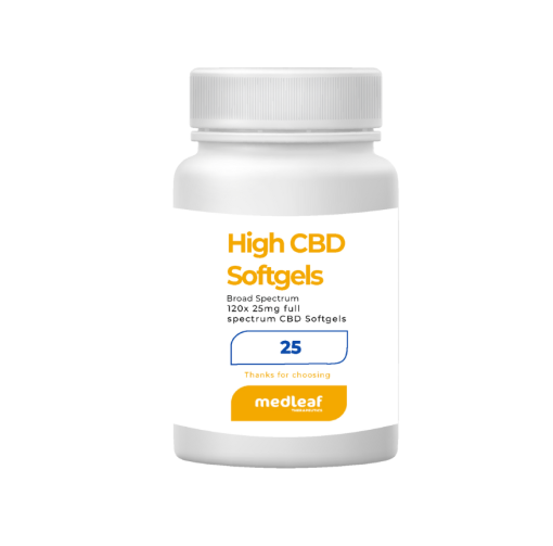 Medleaf CBD Softgels (3000mg)