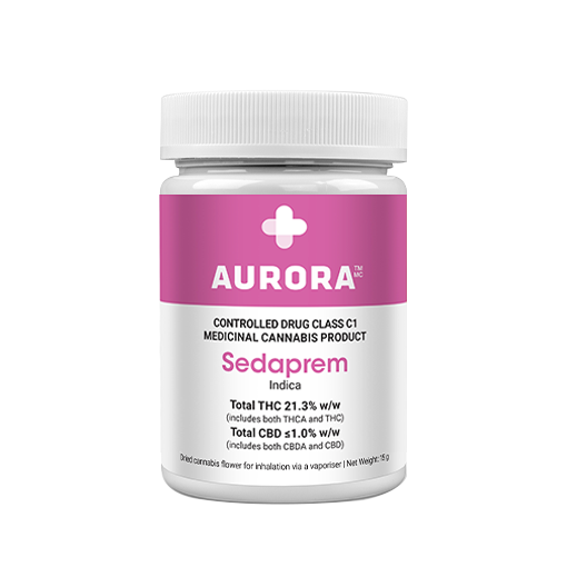 Aurora Sedaprem THC 21.3%:CBD <1% (Indica) 15g