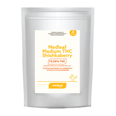 Medleaf Shishkaberry 35g (Indica) 15.25% THC