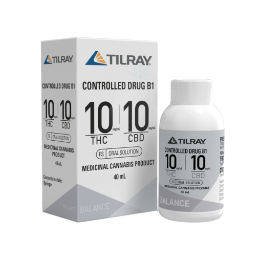 Tilray 10/10 Full Spectrum Balanced (THC10:CBD10) 40ml